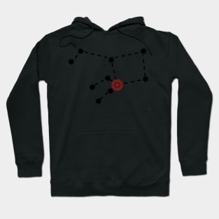 Purva Bhadrapada Nakshatra Hindu Vedic Sidereal Astrology Constellation Hoodie